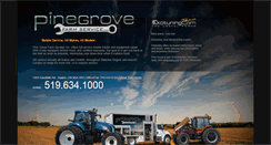 Desktop Screenshot of pinegrovefarmservice.ca