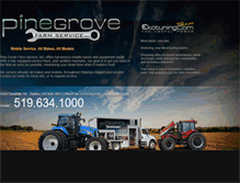 Tablet Screenshot of pinegrovefarmservice.ca